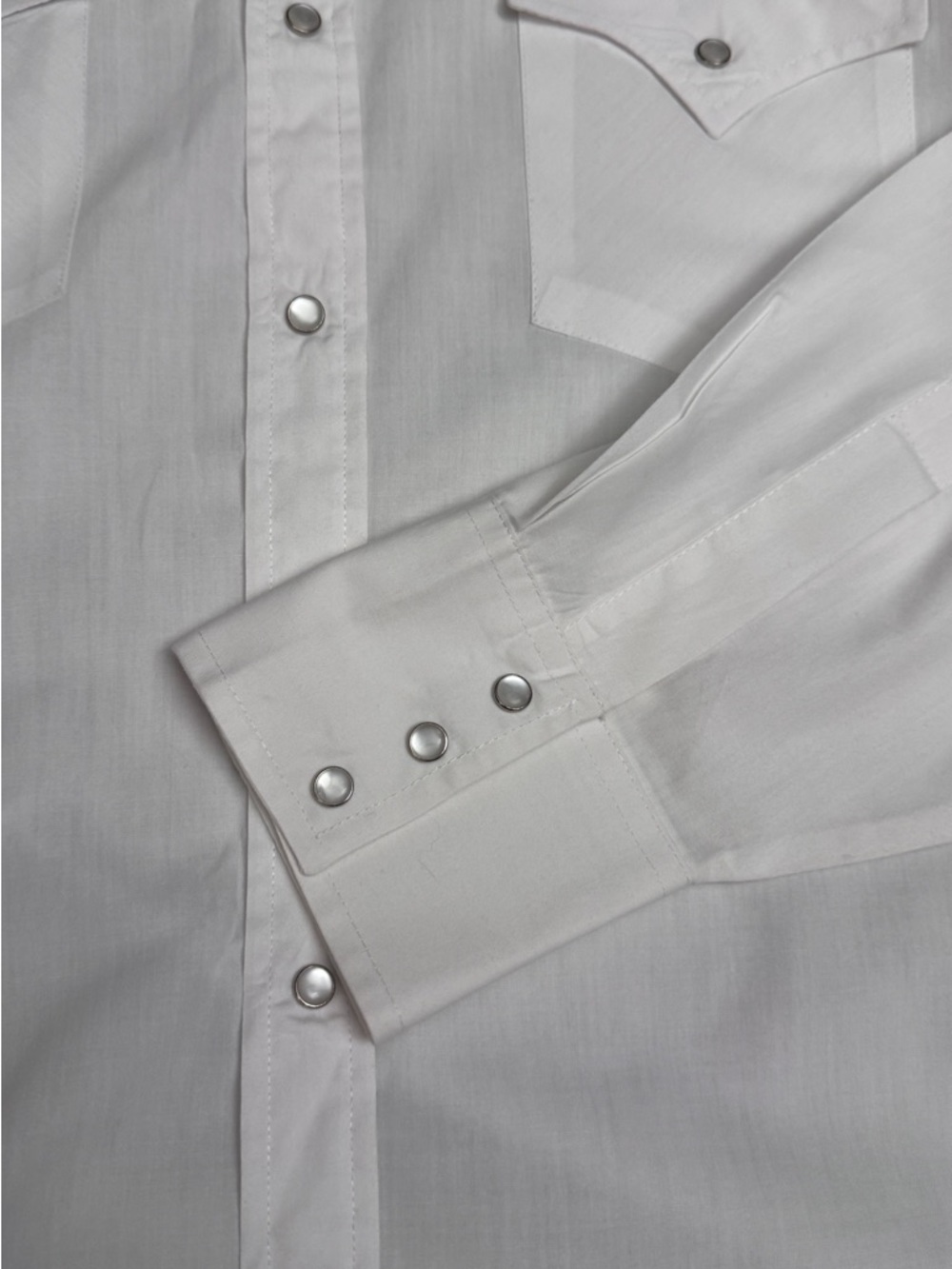 Ely Cattleman Western-Style Men's LS Shirt With Pearl Snap Button size L
